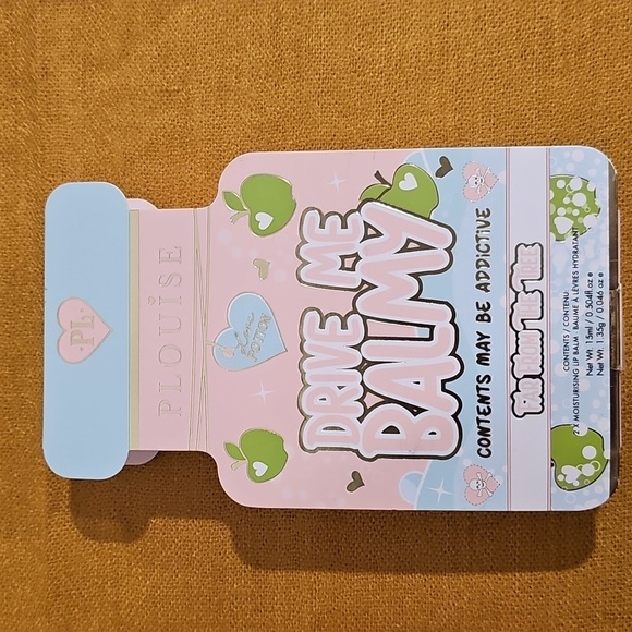 P. Louise Drive Me Balmy Lip Balm Duo Apple Liquid and Stick New In Box - Picture 1 of 4